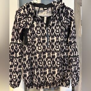 Lululemon Run: Willpower 1/2 Zip Pullover in Sprinkler Ikat